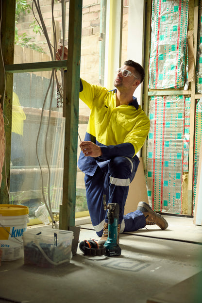 Hi Vis Cool Lightweight Drill Shirt