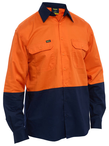 Hi Vis Cool Lightweight Drill Shirt