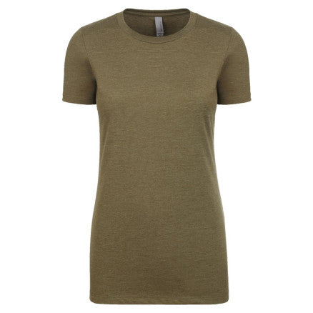 BU Next Level Apparel Womens CVC Crew Tshirt