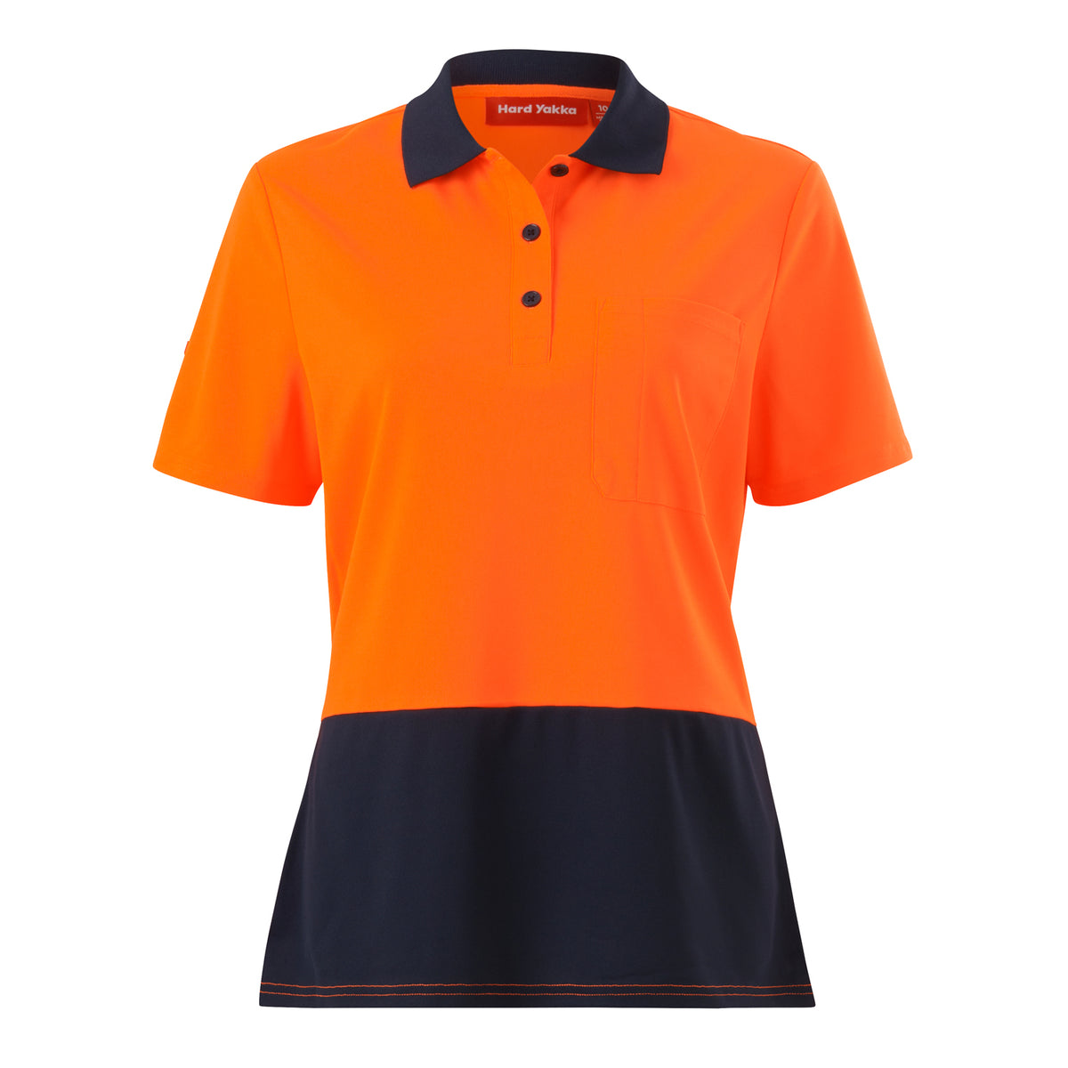 Womens Short Sleeve Hi Vis Polo